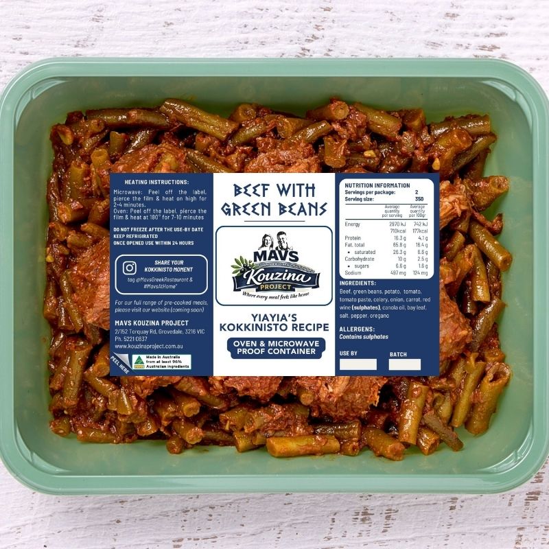 Beef & Green Beans & Potato
