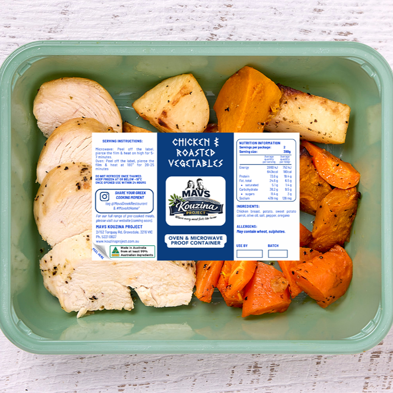 Chicken & Roasted Vegetables