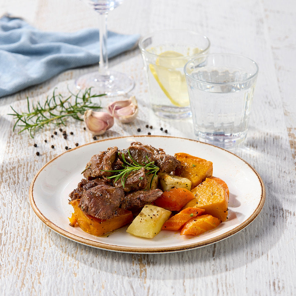 Kleftiko  (Slow Cooked Lamb & Roasted Veggies)
